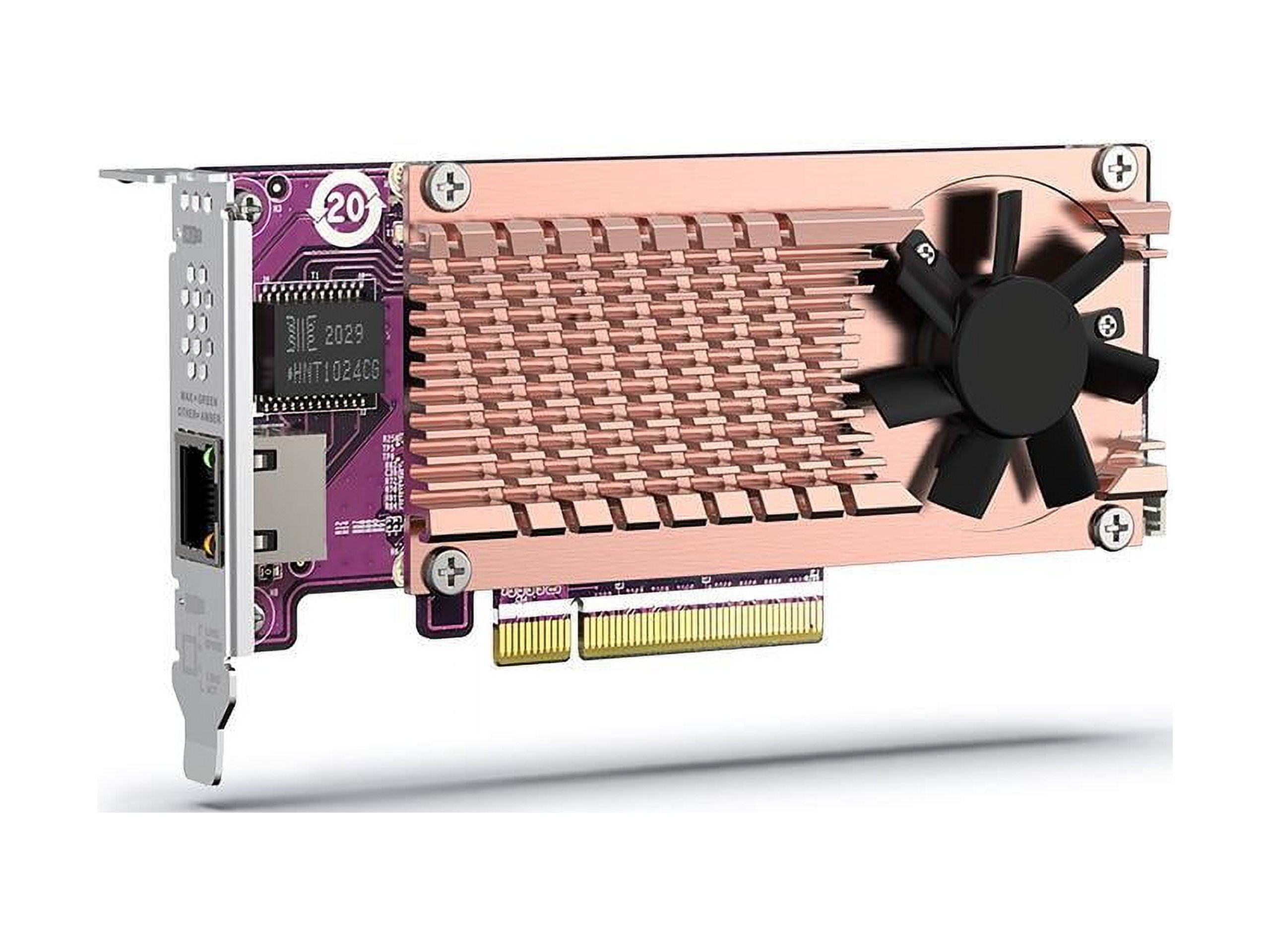 QNAP QM22P10G1TB 2x PCIe NVMe SSD + 1x 10GbE Port Expansion Card