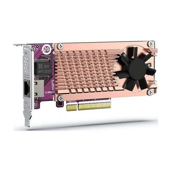QNAP QM22P10G1TB 2x PCIe NVMe SSD + 1x 10GbE Port Expansion Card