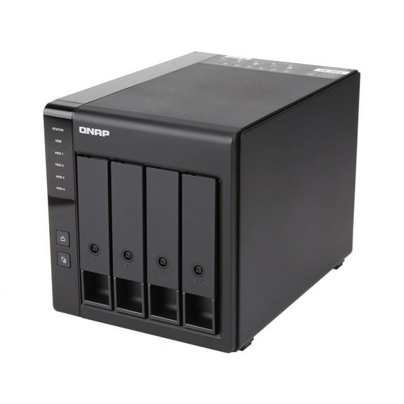 QNAP TR-004 - Hard drive array - 0 TB - 4 bays (SATA-300) - USB 3.2 Gen 1 (external)
