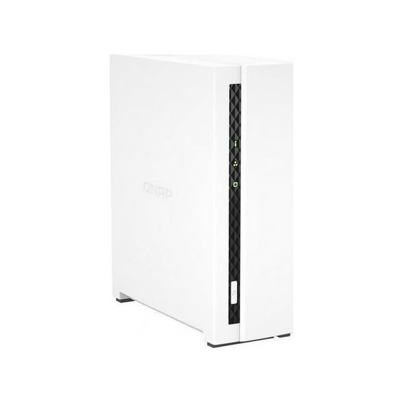 QNAP TS-133 SAN/NAS Storage System - ARM Cortex A55 1.80 GHz - 1 x HDD Supported - 0 x HDD Installed - 1 x SSD Supported - 0 x SSD Installed - 2 GB RAM - Serial ATA/600 Controller - 1 x Total Bays ...