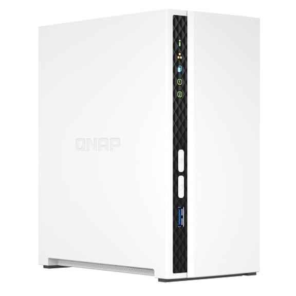QNAP TS-233 SAN/NAS Storage System - Cortex A15 2 GHz - 2 x HDD Supported - 0 x HDD Installed - 2 x SSD Supported - 0 x SSD Installed - 2 GB RAM - Serial ATA/600 Controller - RAID Supported - 0, 1,...