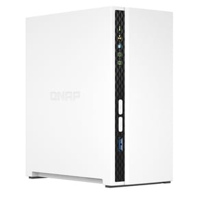 QNAP TS-233 SAN/NAS Storage System - Cortex A15 2 GHz - 2 x HDD Supported - 0 x HDD Installed - 2 x SSD Supported - 0 x SSD Installed - 2 GB RAM - Serial ATA/600 Controller - RAID Supported - 0, 1,...