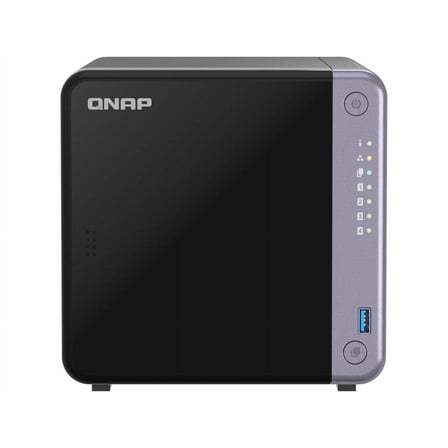 QNAP TS-432X-4G-US 4 Bay 10GbE Desktop NAS with ARM Alpine AL524 Quad-core Processor and 4 GB DDR4 RAM (Diskless)
