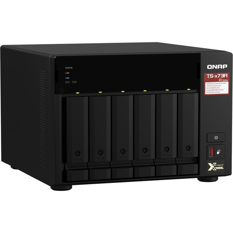 QNAP TS-673A-8G-US 6 Bay Ryzen Desktop NAS (Diskless