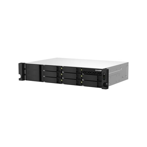 QNAP TS864EU8GUS TS-864EU-8G Short Depth 8-Bay Rackmount NAS - 2.5GbE