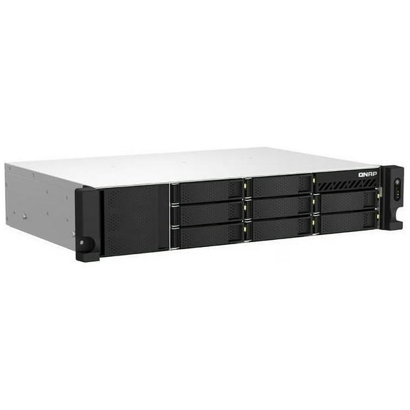 QNAP TS-873AEU-RP-4G SAN/NAS Storage System - AMD Ryzen V1500B Quad-core (4 Core) 2.20 GHz - 8 x HDD