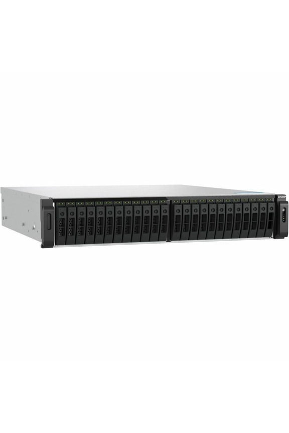 TS-H3077AFU-R5-32G-US 2U 30-bay 2.5" SATA 6Gbps all-flash NAS, AMD Ryzen 5 7000 series 6C12T, 32GB DDR5 non-ECC RAM