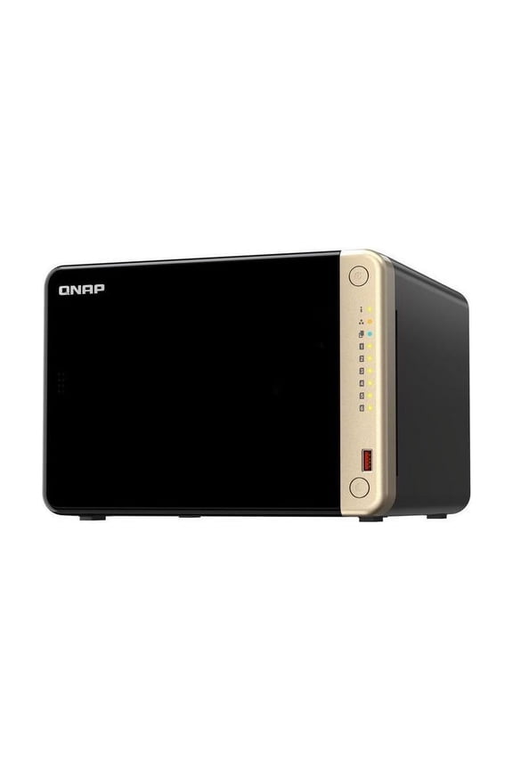 Turbo NAS TS-664-8G 6-Bay Diskless SAN/NAS Storage System TS6648GUS