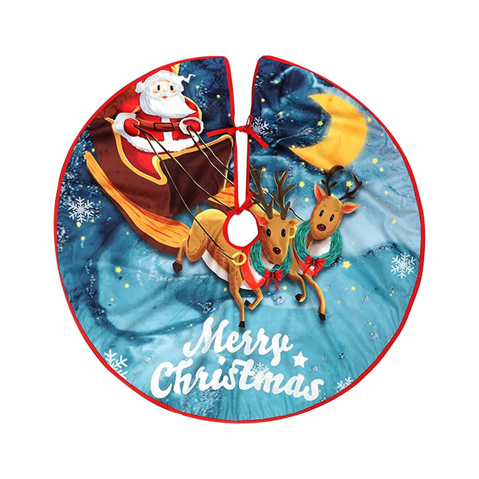 QNFEPKG Christmas Tree Skirt Christmas Tree Base Cushion Plush