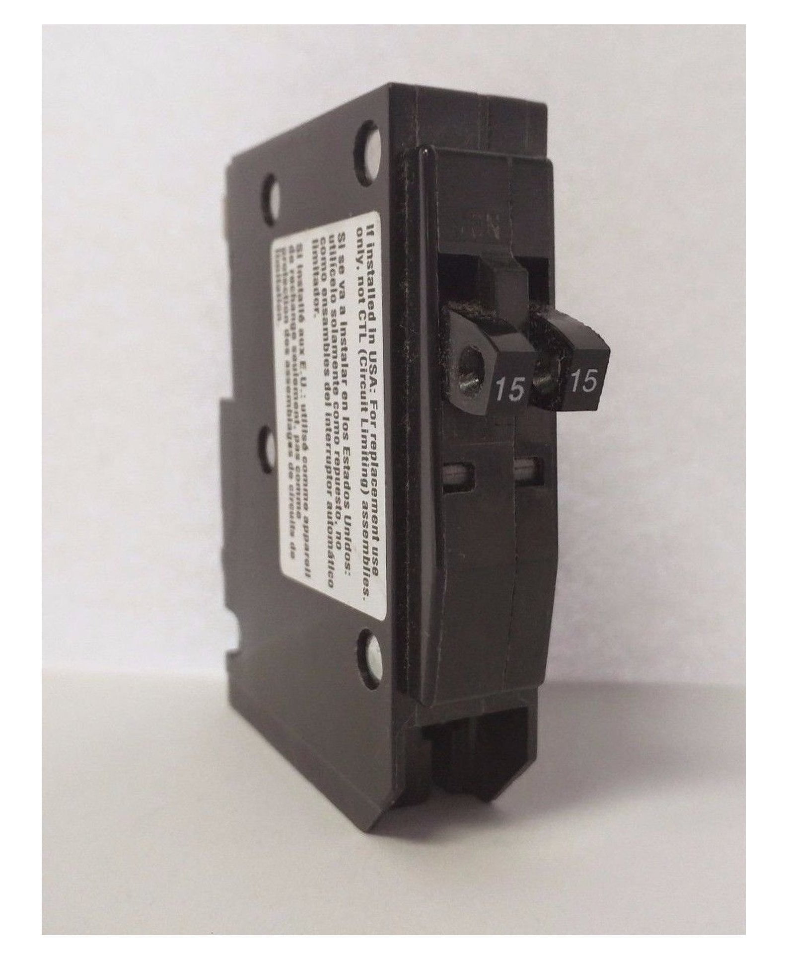 QO1515 Square D Tandem Circuit Breaker 2-15 Amp 1 Pole 120V (New)