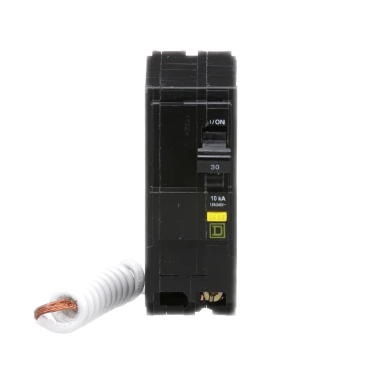 QO230GFI Miniature Circuit Breaker, 30A, 2 Pole, 120/240V, Plug-In Mount, QO Series