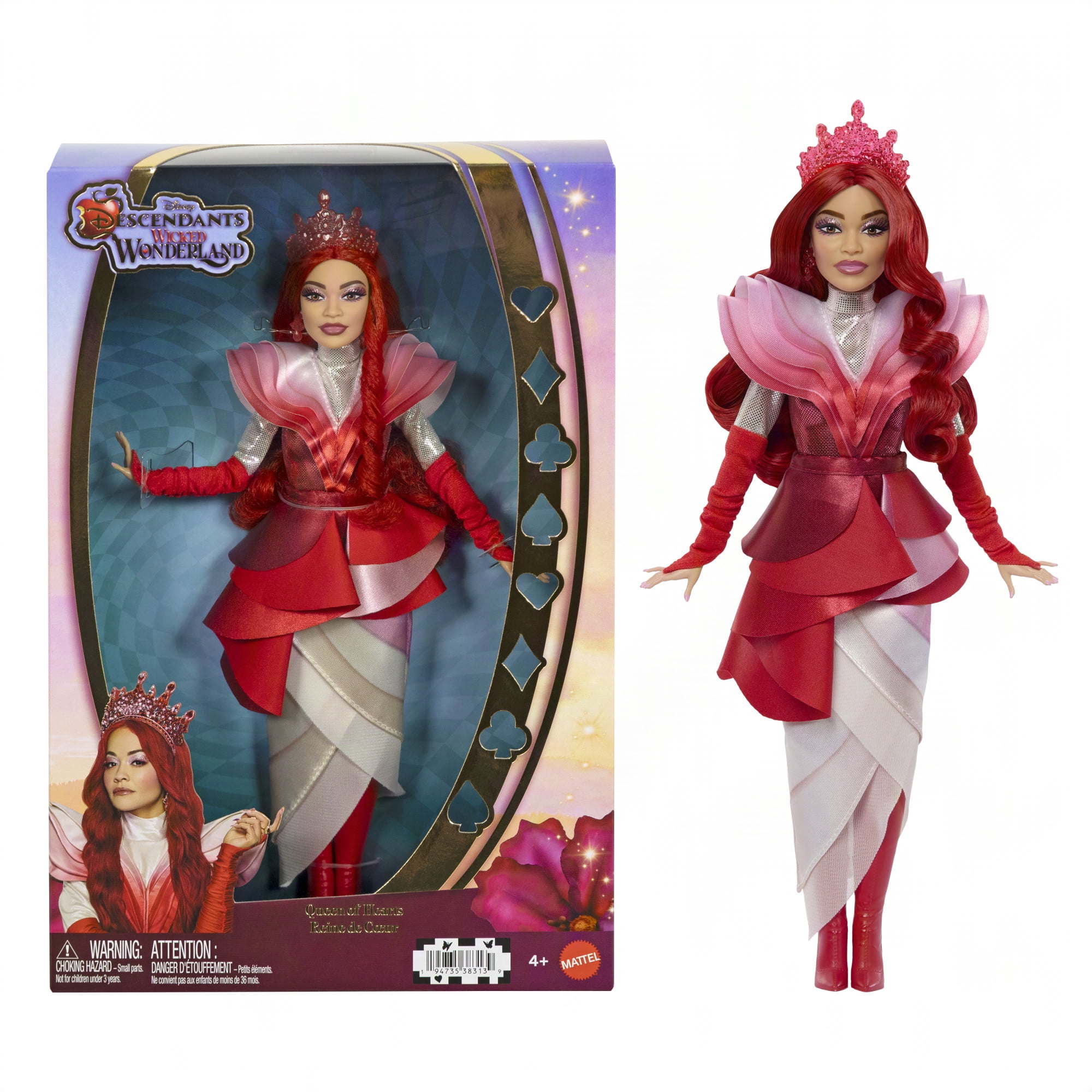 Disney Descendants: Wicked Wonderland, Deluxe Queen of Hearts Doll