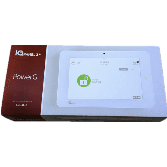 QOLSYS IQ Panel 2 Plus PowerG with Legacy Support for 433 MHz DSC Sensors (Verizon) QS9201-4208-840
