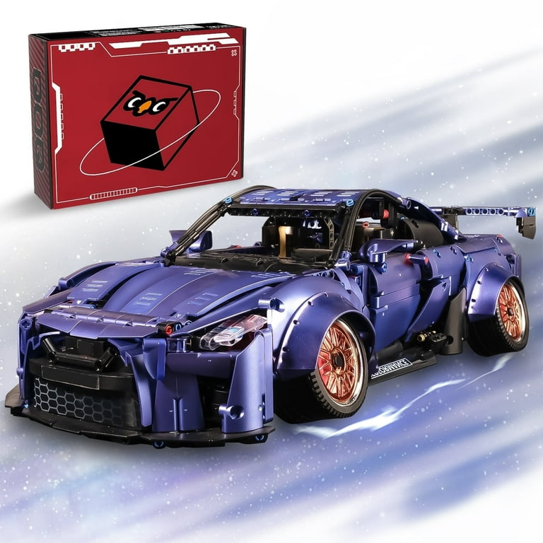QOQ 1:10 Scale Supercar Building Blocks Toys - With Lifelike