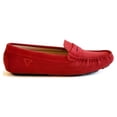 thumbnail image 1 of QOZYZ Womens WQ1 Driving Loafer RED, 1 of 4