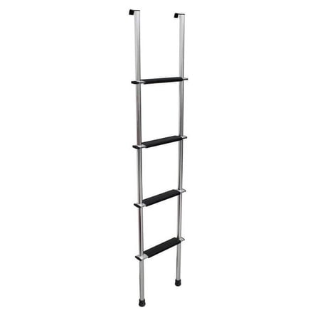 QP-LA-466S RV Bunk Ladder - Silver - 66 in.