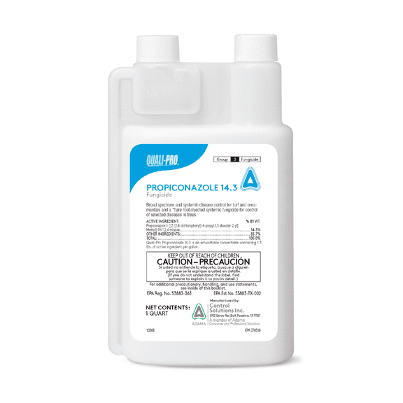 QP Propiconazole (PPZ) 14.3 Fungicide - 32 fl oz Bottle by  Control Solutions