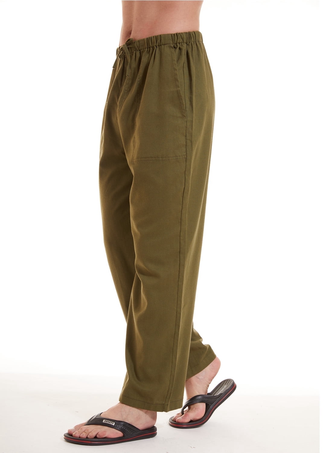 Men's Loose Leggings Overalls Casual Pants