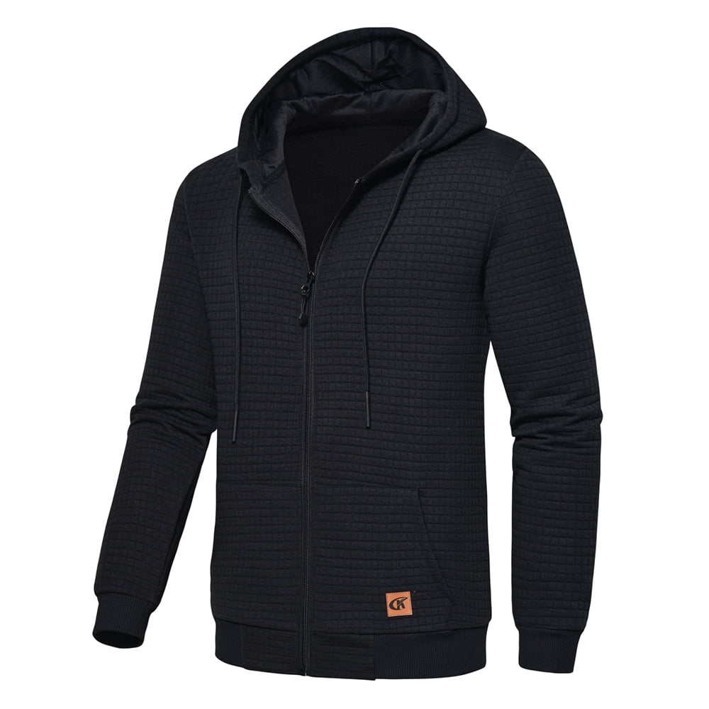 Men's Lightweight Full-Zip Hoodie Sweatshirt with Nigeria Ubuy