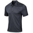 thumbnail image 1 of QPNGRP Men's Golf Polo Shirts Short Sleeve Moisture Wicking Dry Fit Performance Daily Casual Stylish Collared Shirts for Men Dark Grey XL, 1 of 8