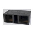 thumbnail image 1 of QPOWER QBOMB12VL SQ Dual 12" Vented Extra Large Finished Subwoofer Box Enclosure, 1 of 2