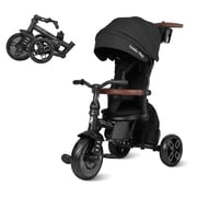 QPlay Tricycle Stroller Comfo Max 8-in-1 Foldable Toddler with Adjustable Handle for 10 Months to 6 Years Old