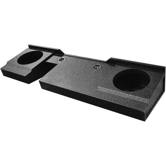 QPower Bomb Ford Dual 10 inch Subwoofer Box