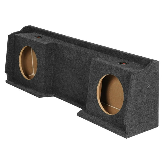 QPower Dual 12" Underseat Sub Box for Chevy Silverado & GMC Sierra XCab Classic 1996-2006