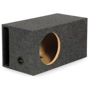 QPower HD112VL Single 12 SPL XL Side Ported Subwoofer Enclosure, Speaker Not Included