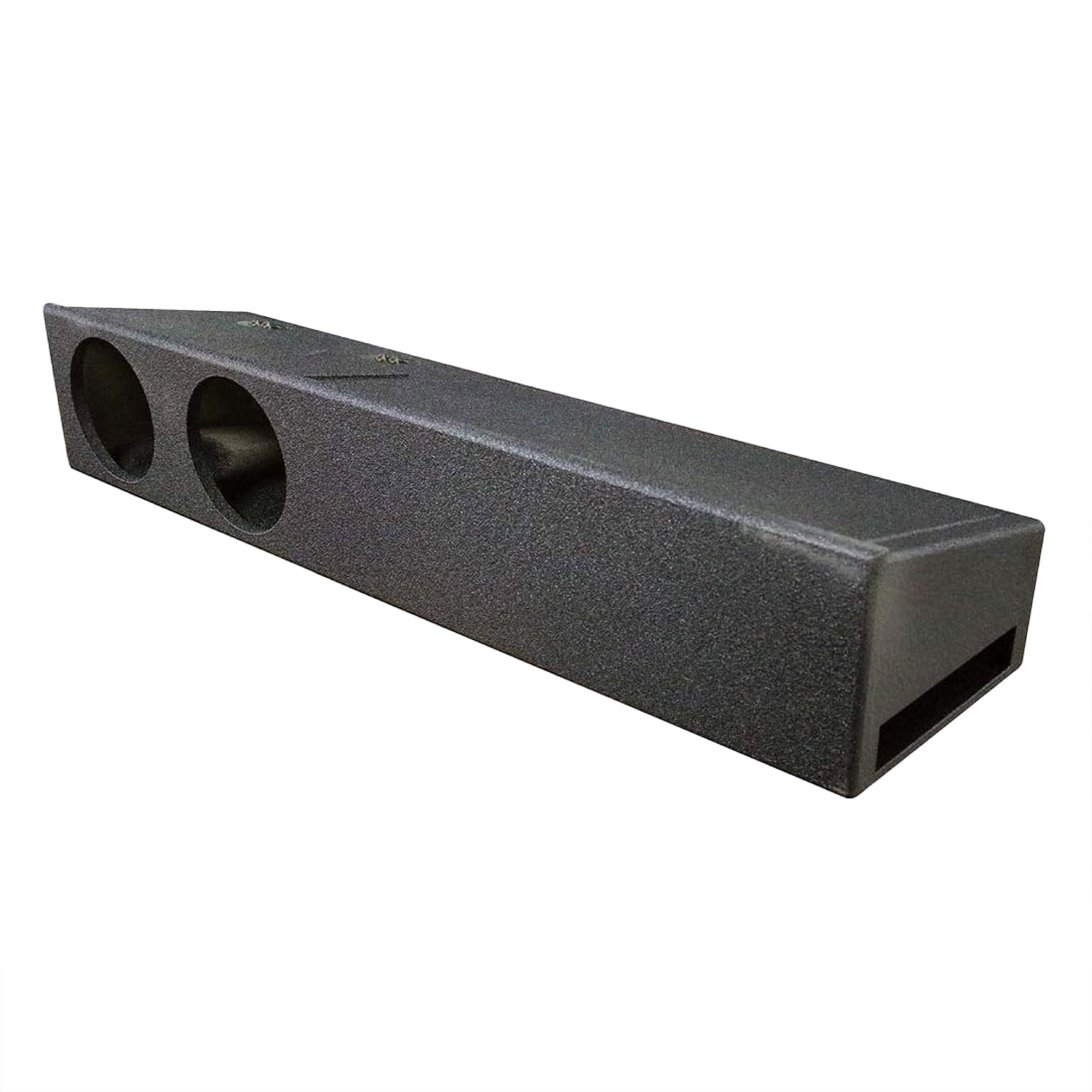 QPower 8 Inch Dual Port Subwoofer Box for Ford F150, F250