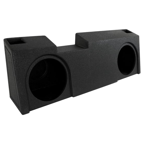 QPower Dual 10" Sub Box for Chevy Silverado & GMC Sierra Crew & Double Cab 2019-2026