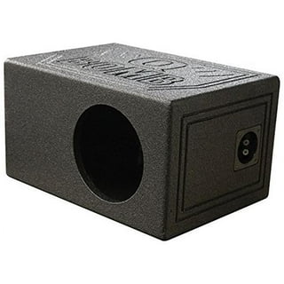 Single 12 inch shops subwoofer box walmart