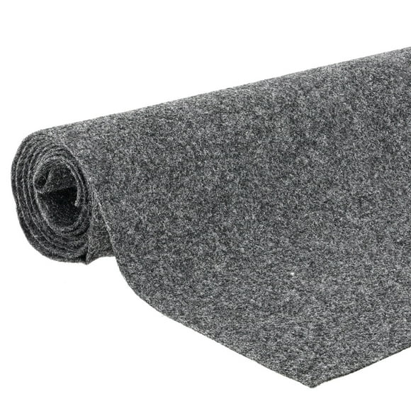 QPower Speaker Box Carpet, 72 x 72 Inch Fabric Sheet for Car Audio Builds, Charcoal