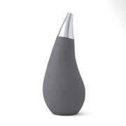 QQ Studio Soft Squeeze Soap Dispenser with Removable Silver Spout in Gray