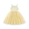 thumbnail image 1 of QQAMB Baby Daisy Dress Sleeveless Spaghetti Straps Daisy Floral Tulle Dresses Toddler Spring Summer Dresses, 1 of 2