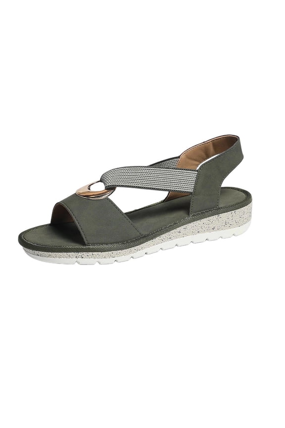 Hiking Sandals Womens Comfor Open toe Sport Elastic Walking Shoes With Adjustable Straps Summer Casual Athletic Sandals