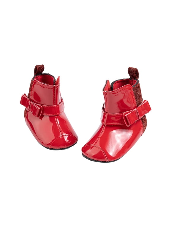 Leather Boots for Baby Boys Girls Sparkle Kindergarten Stage Performance Dance Shoes Party Prom Booties
