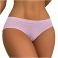 thumbnail image 1 of QQAMB Low Rise Underwear for Women Stretchy Hipster Breathable Soft Full Coverage Briefs Seamless Cheeky Solid Panties, 1 of 8