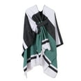 thumbnail image 1 of QQAMB Oversized Shawl Wrap Poncho for Women Elegant Open Front Soft Cardigan Fall Winter Warm Solid Knitted Shawls, 1 of 2
