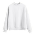 thumbnail image 1 of QQAMB Oversized Sweatshirts for Girls Turtleneck Crewneck Solid Color Fall Winter Trendy Pullover Tops,14 Years, 1 of 7