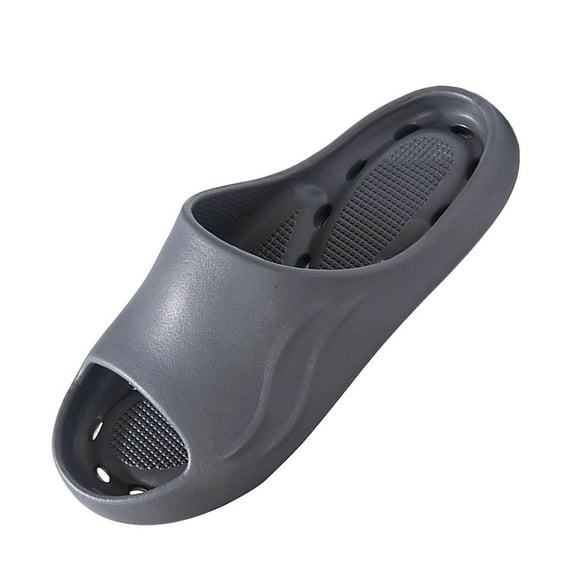 DeHolifer Slippers Women Men Sandals Open Toe Shower Shoes Summer House Slippers for Bath Plantar Fasciitis Slides Ladies Girls Gym Non Slip Indoor