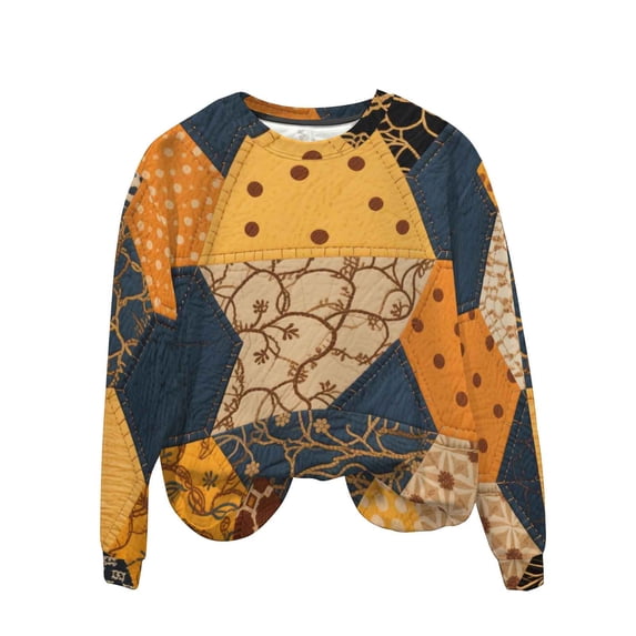 QQAMB Sweatshirts for Women Men Thanksgiving Day Pumpkin Printed Crewneck Fall Trendy Unisex Pullover Tops Multicolor S