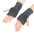 thumbnail image 1 of QQAMB Winter Gloves for Women Touch Screen Warm Knit Gloves Cold Weather, Soft Fleece Lining Elastic Gloves, 1 of 4