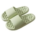 thumbnail image 1 of DeHolifer Women's Men's Open Toe Slide Massage Footbed Quick Dry Slippers Casual Trendy Non-Slip Slipper Indoor Bathroom, 1 of 7