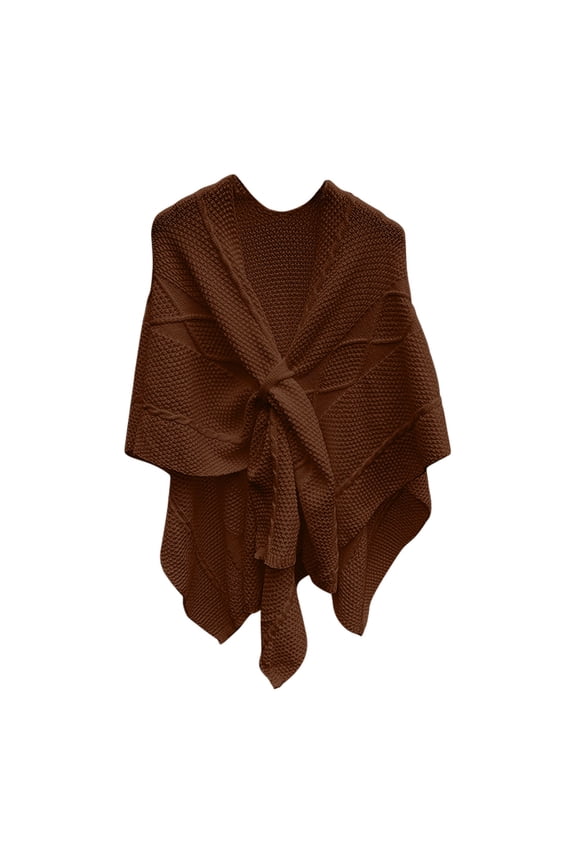 Women's Shawls Lightweight Knitted Thin Breathable Wrap for Outdoor Travel Spring, Poncho Daily Use, Office