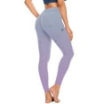 thumbnail image 1 of QQAMB Yoga Pants for Women High Waisted Exercise Casual Printed Running Sports Workout Yoga Leggings with Pockets Sky Blue 2XL, 1 of 4