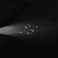 thumbnail image 1 of QQTDFG 10 Pcs Surgical Steel Nose Rings D Shaped Nostril Piercing Conch Helix Piercings-Silver-18G(1.0mm)-10mm, 1 of 9