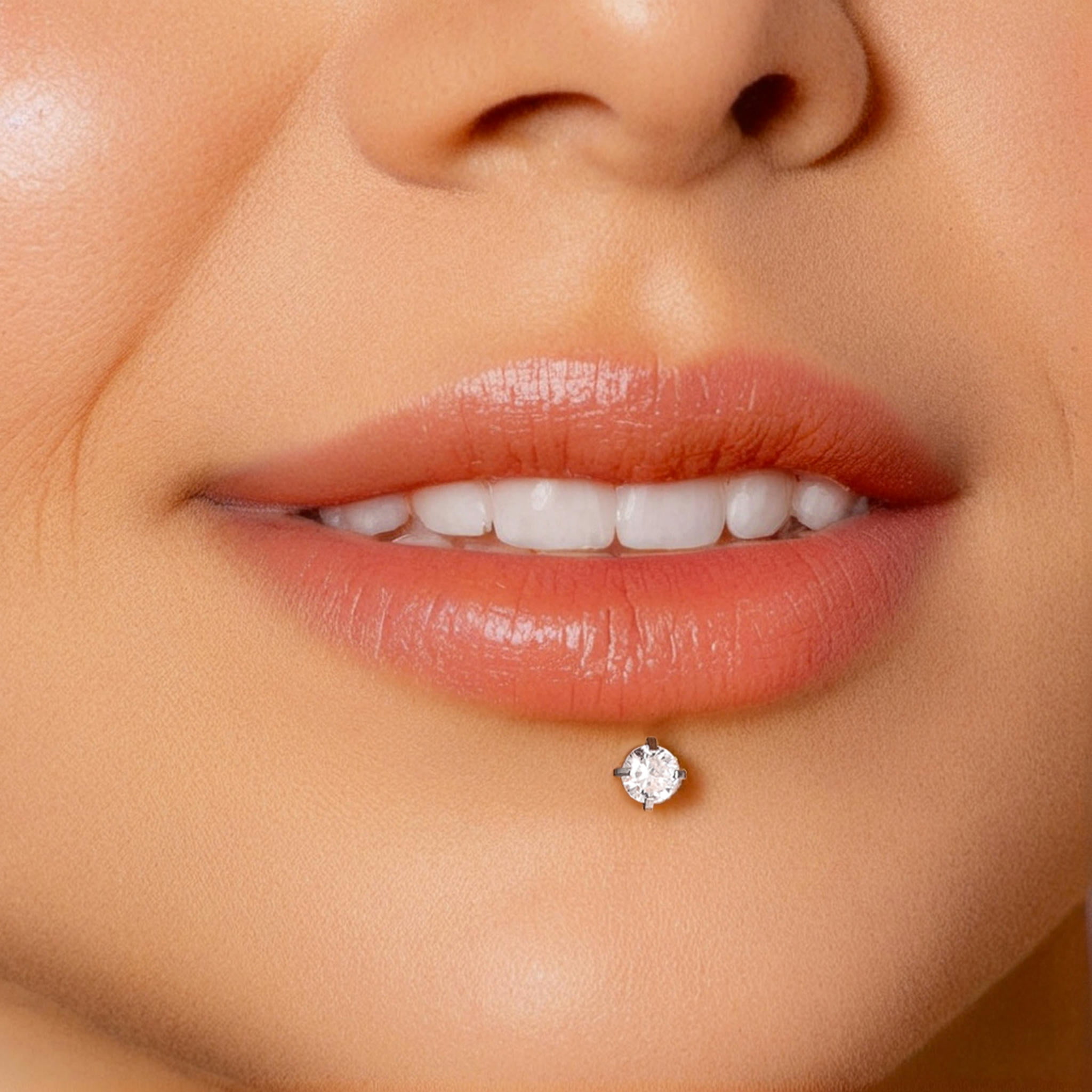 Lip Bars Labret Studs 16G Rvs Plastic Platte Terug Helix