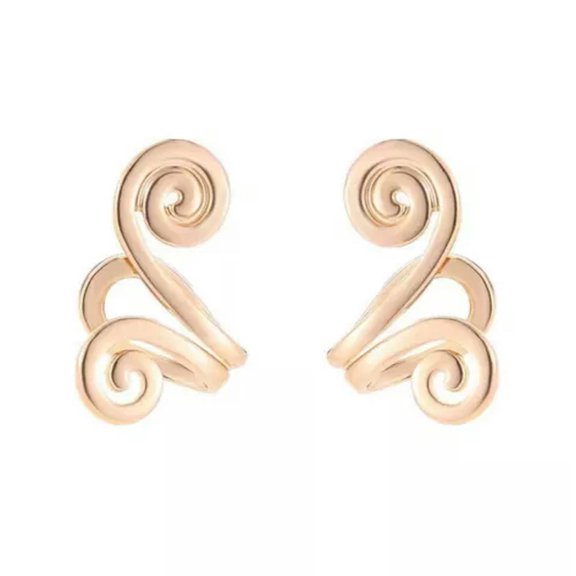 QQTDFG 925 Silver 2 PCS Non Pierced Acupressure Earrings Cuff Ear Cartilage Jewelry-#3
