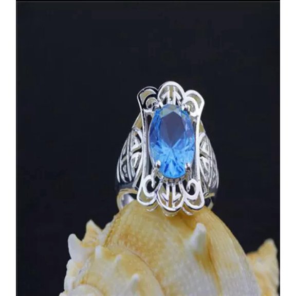QQTDFG 925 Silver Plate 5PCS Wholesale Lots Fashion Jewelry Crystal CZ Rhinestone Ring -#2